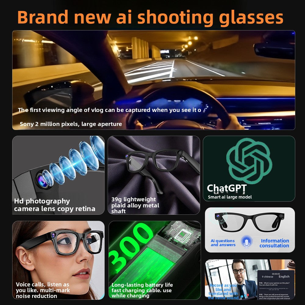 AI intelligent glasses